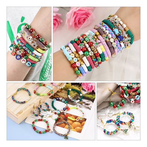 Cuentas De Arcilla Para Pulseras Kit Para Hacer Pulseras Diy
