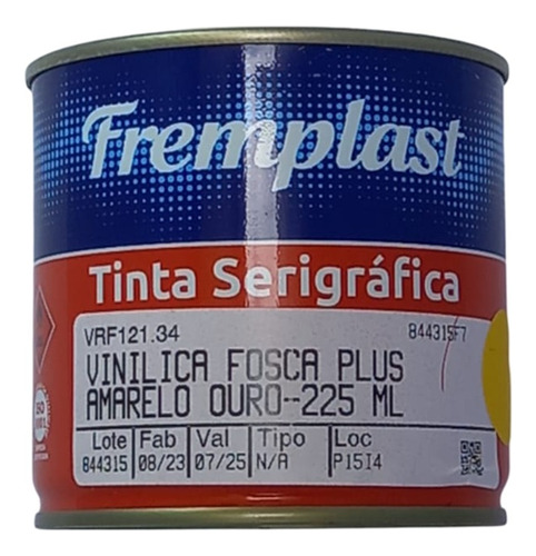 Tinta Para Vinilica Fosca Plus 225ml Fremplast