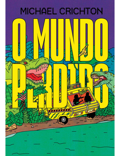 El mundo perdido, de Crichton, Michael. Parque Jurásico (1), vol. 1. Editorial Editora Aleph Ltda, tapa blanda en portugués, 2021