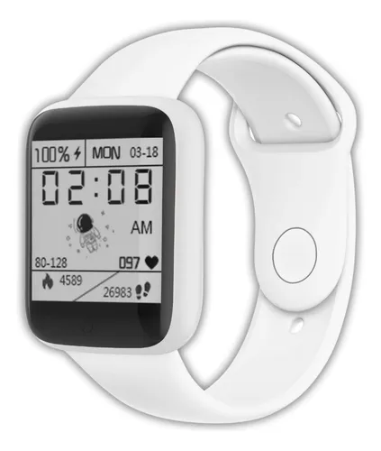 Smartwatch Reloj Inteligente Mujer Hombr Deportivo Noga Sw11 Color de la  caja Blanco Color de la