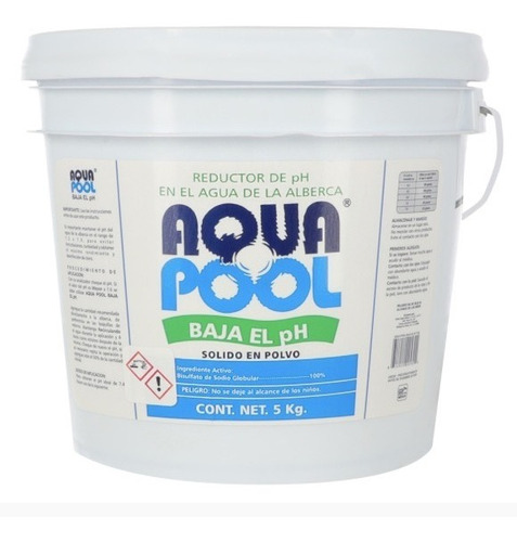 Reductor Baja El Ph Del Agua De Las Albercas O Piscinas 5kg 