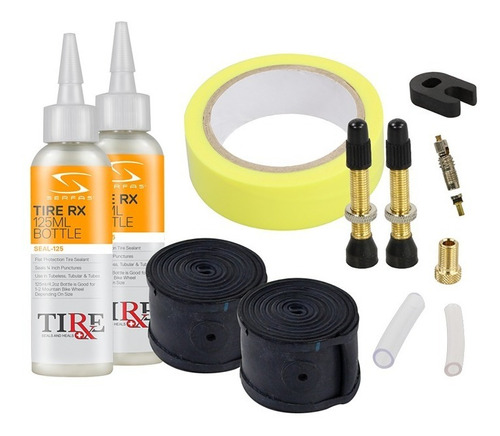 Kit Tubeless Liquido Sellador Serfas  