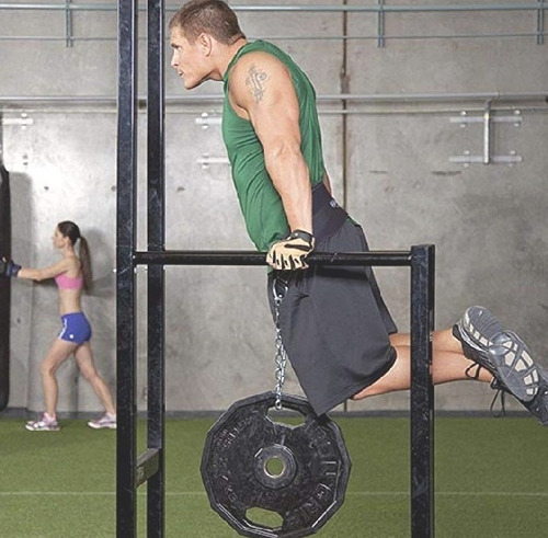 Cinturón Lastre Con Cadena Levantamiento De Pesas Crossfit