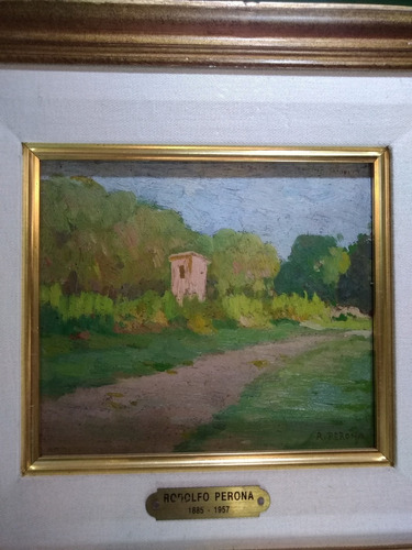 Rodolfo Perona Oleo Original  Paisaje 17 X 20