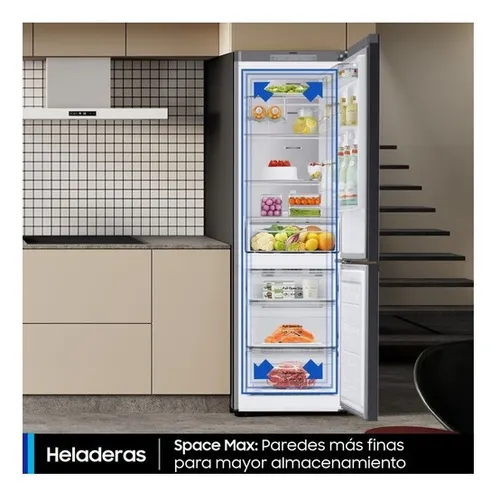 Heladera Samsung Bespoke 328lts Clean White (pn)