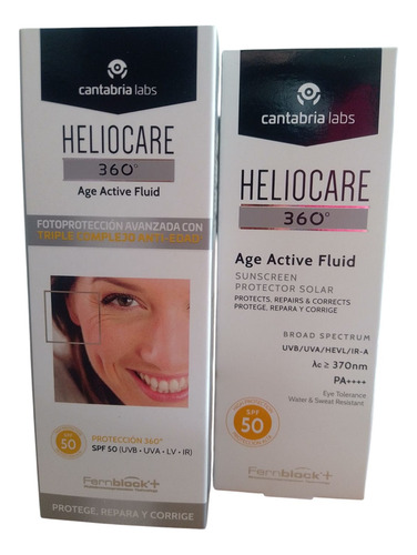 Heliocare 360 Age Active Fluid 50 Ml Spf 50 Anti-edad