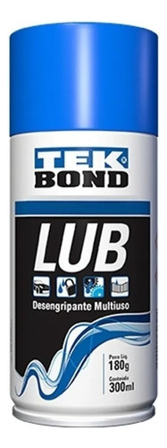 Lubricante Aerosol Lub 300ml 180gr Spray Tekbond