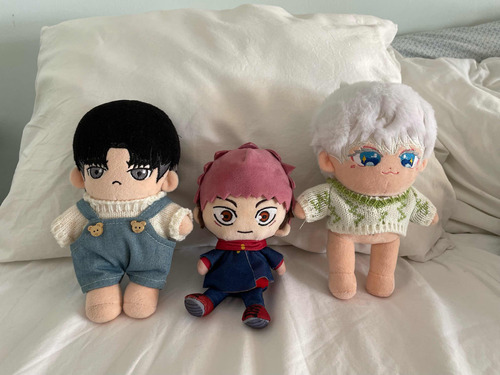 Gojo Satoru, Levi Ackerman, Itadori Yuuji Dolls