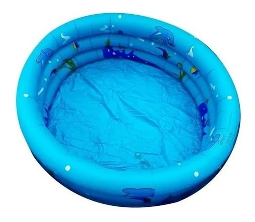 Imagen 2 de 8 de Piscina Inflable Para Niños 120 Cm Verano 3 Anillos