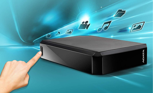 Imagen 5 de 5 de Disco duro externo Adata AHM800-4TU32G1 4TB negro