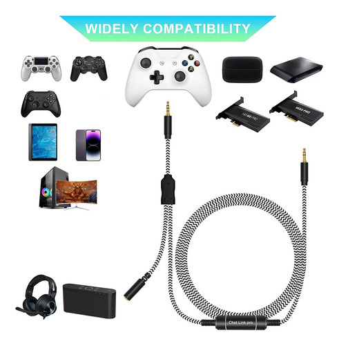 Para Chat Link Pro Cable De Audio Android Screen Casting Voi