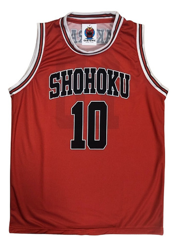 Imagen 3 de 10 de Camiseta Basket Shohoku Slam Dunk Cosplay Gastovic Anime