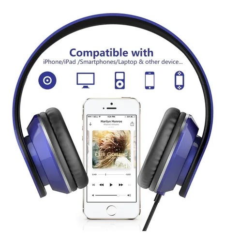 Auriculares Ailihen I60 On ear Con Microfono Para Laptop Tablet