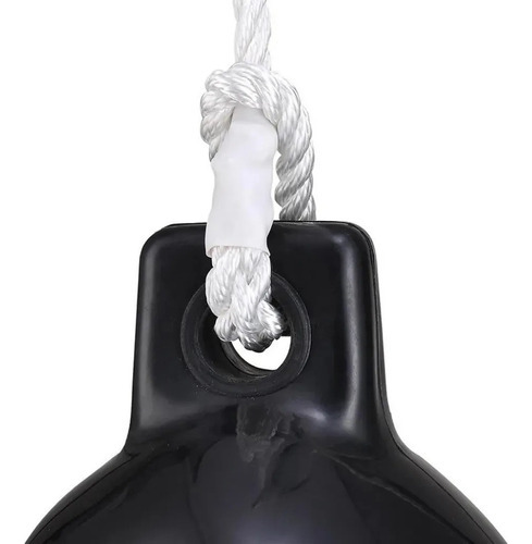 Defensa G2 Kit 6 Para Embarcação Em Pvc Preta Lancha Matsuri