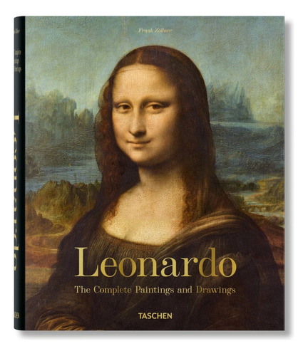 Leonardo Da Vinci, 1452-1519: The Complete Paintings And Drawings - Livro Importado - Inglês - Editora Taschen - Capa Dura - Novo