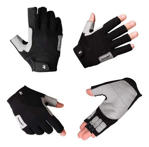 - Guantes Deportivos Para Senderismo, Escalada, Pesca De Mon