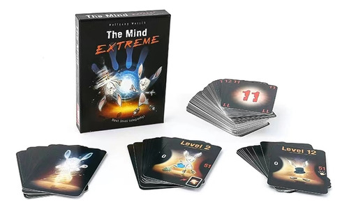 Experiencia De Juego De Mesa The Mind Card Games Party Puzzl