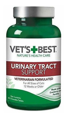 Vet`s Best Cat Tract Urinario Apoya Suplementos Para Gatos |