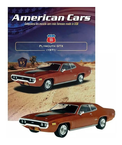 American Cars # 55 Plymouth Gtx / Nuevo Sella