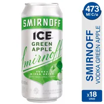 Comprar Vodka Smirnoff Ice Green Apple De Green Apple Lata Pack X 18