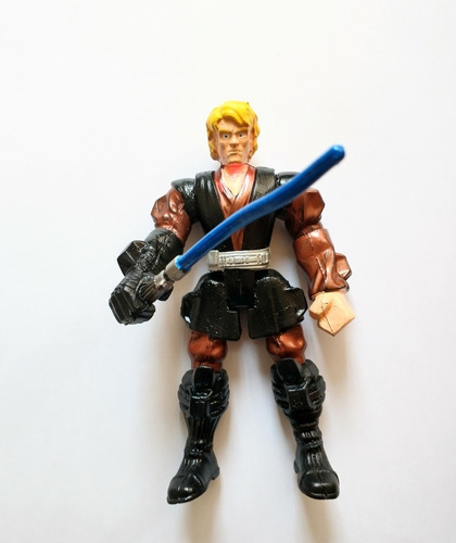 Anakin Skywalker Star Wars Figura Con Luz Hecha En México. (Usado)