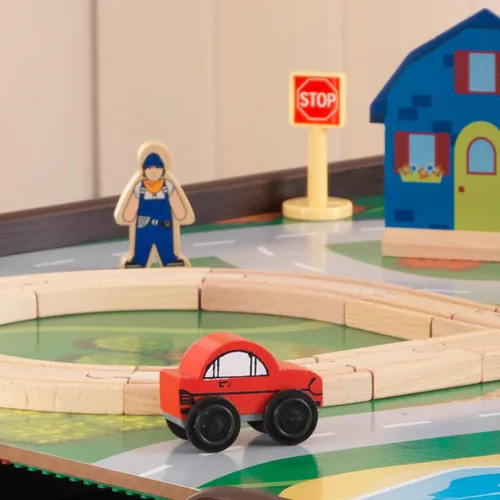 Mesa De Actividades Kidkraft 2 En 1 Con Tapa Reversible Con