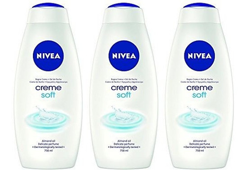 Gel Para Baño Y Ducha - Gel De Baño Nivea - Creme Soft - Con