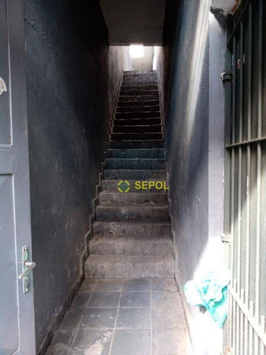 Imagem 2 de 12 de Casa Com 1 Dormitório Para Alugar Por R$ 550,00/mês - Jardim Marília - São Paulo/sp - Ca0548