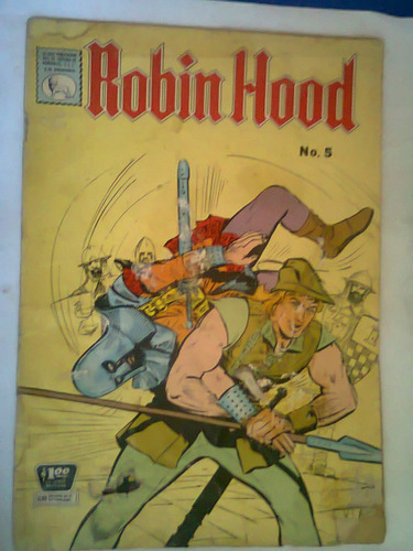 Robin Hood Num 5 Editorial La Prensa Antiguo Comic