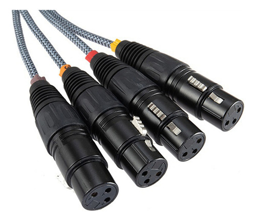Extensor Ethernet Xlr/dmx A Ethercon Rj45 Cat5/cat6, Negro