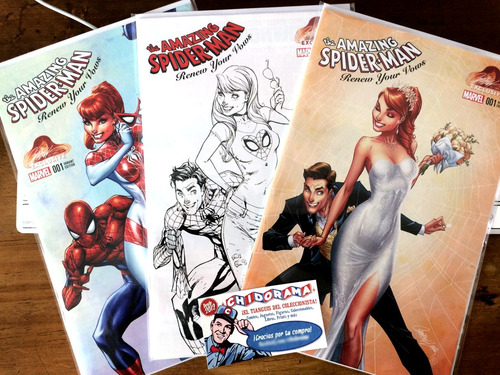 Comic Set - Amazing Spider-man Renew Your Vows #1 Campbell