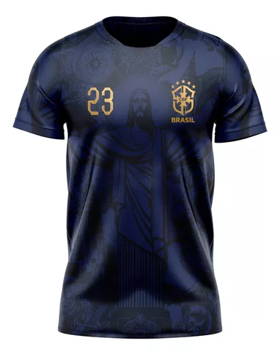 Camiseta Brasil Azul