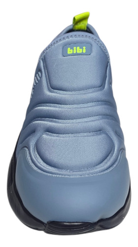 Tênis Slip Infantil Menino Bibi Azul Denim/citrus 1167350