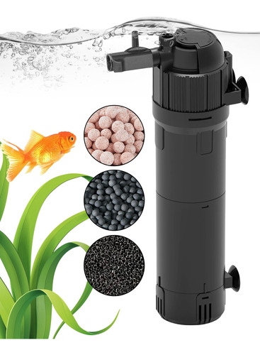 Aquamiracle Filtro De Acuario Filtros De Tanque De Peces Fil