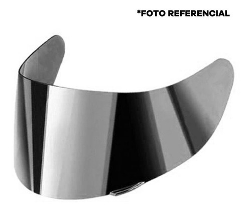 Mica Casco Moto Ghb Modelo 819-7 Iridium Silver