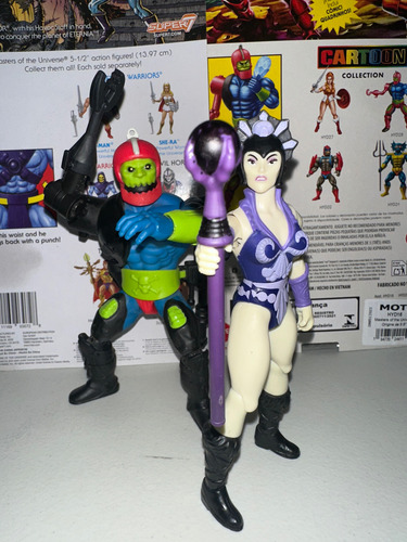 Lote Masters Of The Universe Origins Trap Jaw Y Evil-lyn (Usado)