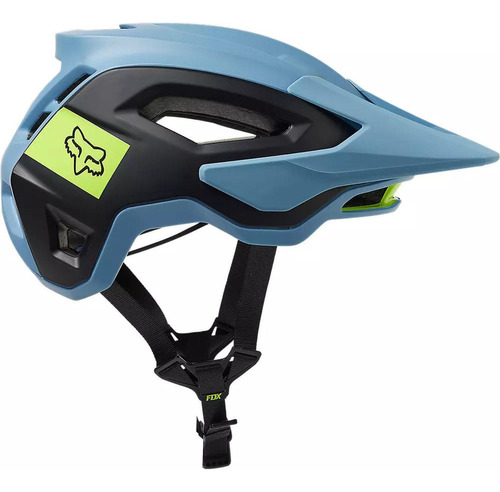 Casco Fox Speedframe Pro Blocked Color Verde Talla S