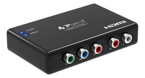 Convertidor Portta Componente A Hdmi, Ypbpr Rgb 1080p