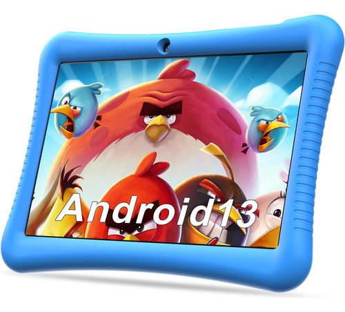 Tablet 10.1'' Android 13 Para Niños 3gb Ram + 32gb Rom, Azul