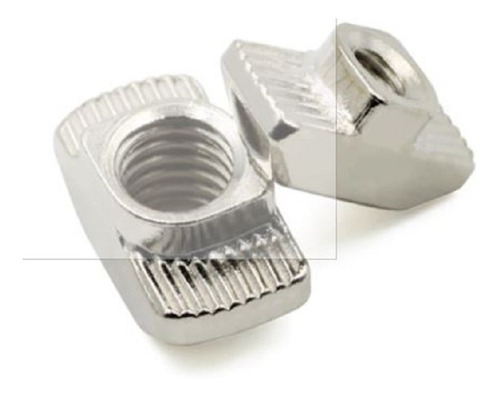 Imagen 2 de 5 de Tuerca Girar Martillo T M6 Perfil 4040 Y 4080 Tnut X 10 U