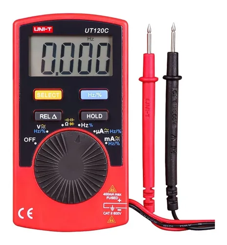comprar Mini Multímetro Digital Con Capacitancia Y Frecuencia Ut120c
