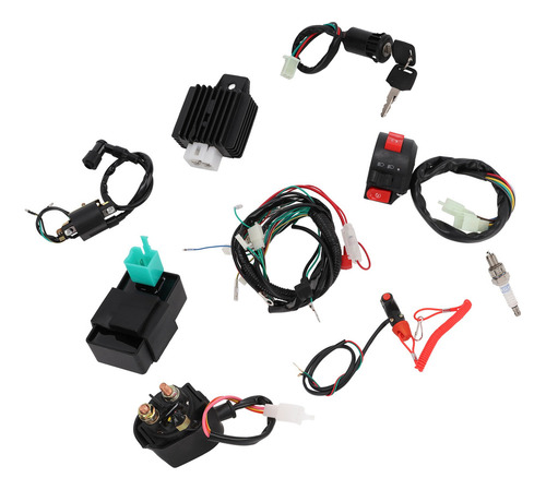 Kit De Telar Para Cableado Eléctrico, Regulador, Bujía Cdi