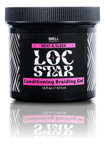 Iwell Signature | Loc Star | Gel Acondicionador Trenzado De