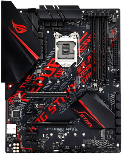 Placa-mãe Asus Rog Strix B360-h Gaming Intel Lga 1151 Ddr4
