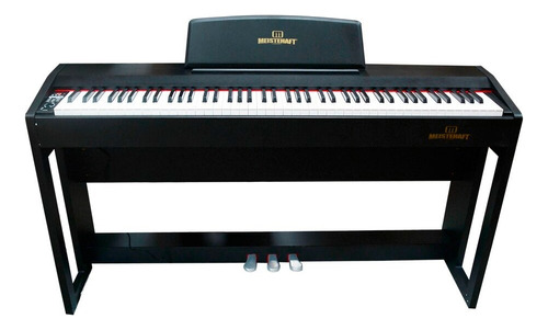 Piano Digital 88 Notas 140tonos Negro, Meistehaft Oferta