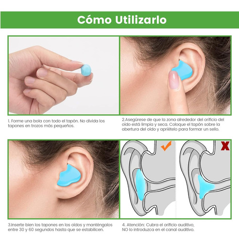 Tapones De Oídos Para Dormir, 48pcs Tapones De Cera