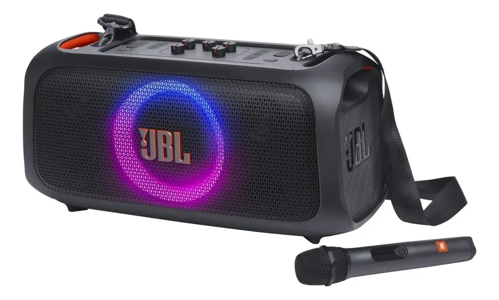 Bocina Portátil Jbl Partybox On The Go Essential Bt, Negro. Negro