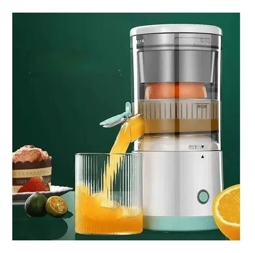 A Exprimidor Eléctrico Recargable De Zumo De Fruta, Naranja