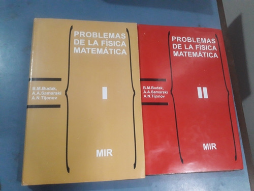 Libro Mir Problemas De La Fisica Matematica 2 Tomos Tijonov