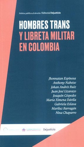 Libro Hombres Trans Y Libreta Militar En Colombia